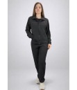 Conjunto Agasalho Feminino Tactel com Elastano Butu Biru Preto Bordô
